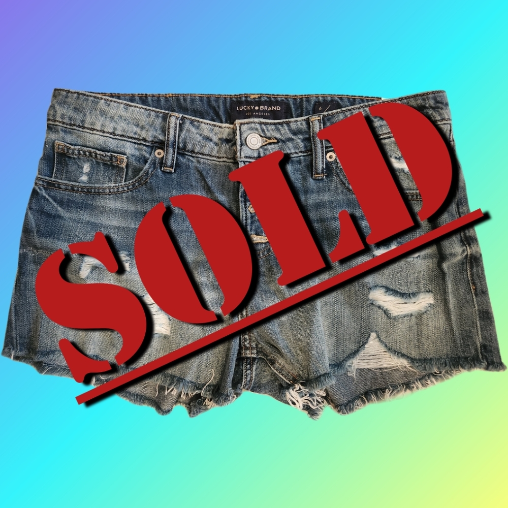 Lucky Brand The Cutoff Short. Size 6/28. New With Tags!